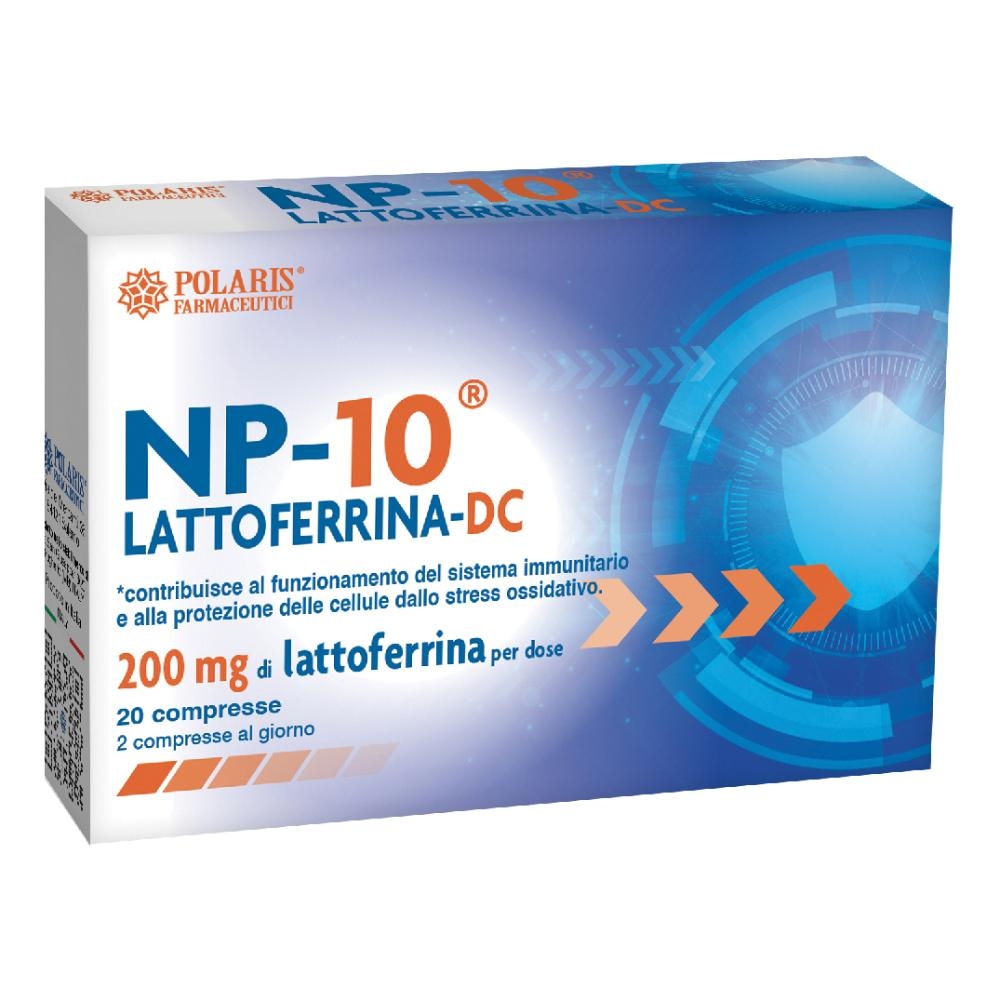 NP 10 LATTOFERRINA DC 20 COMPRESSE