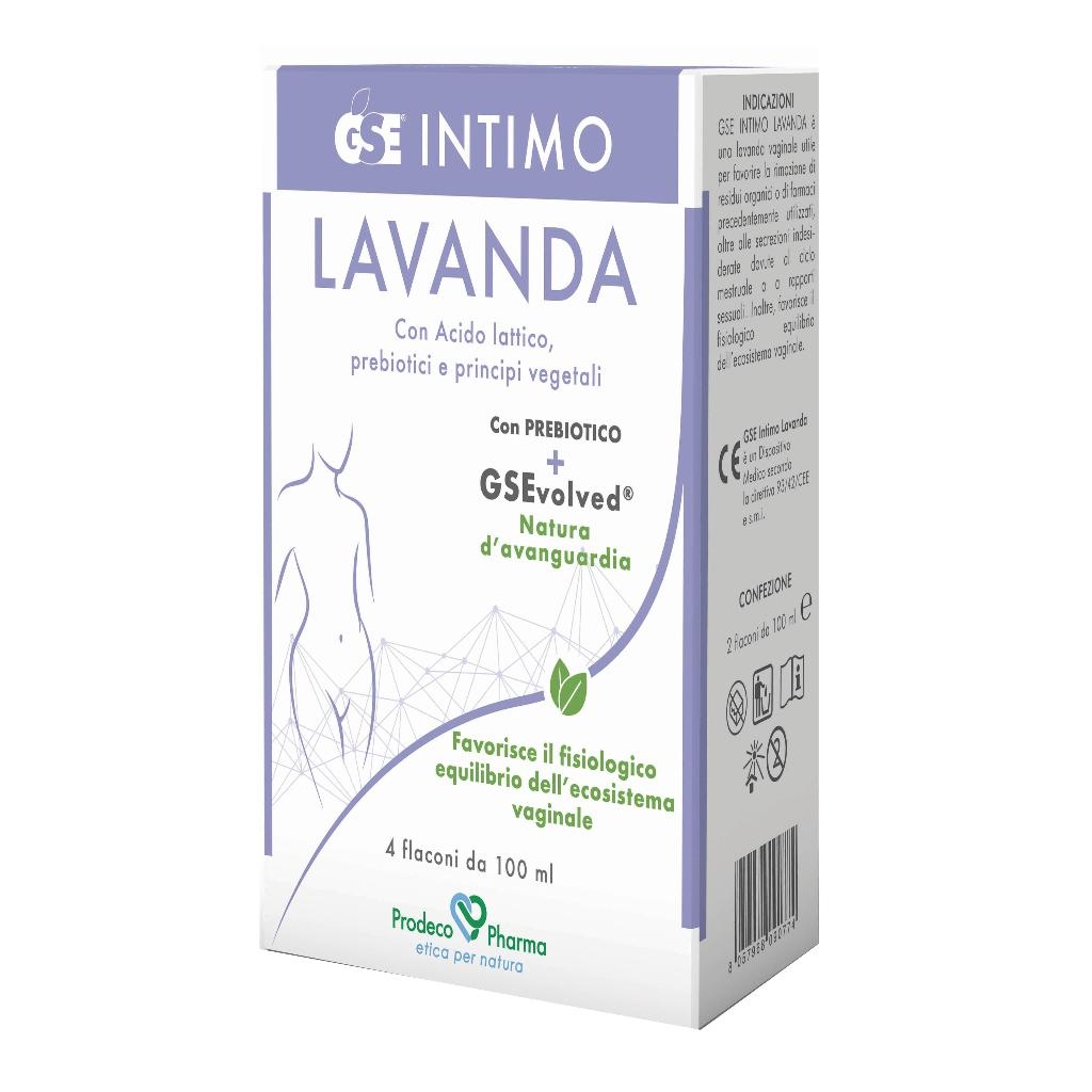 GSE INTIMO LAVANDA 4 FLACONI DA 100 ML
