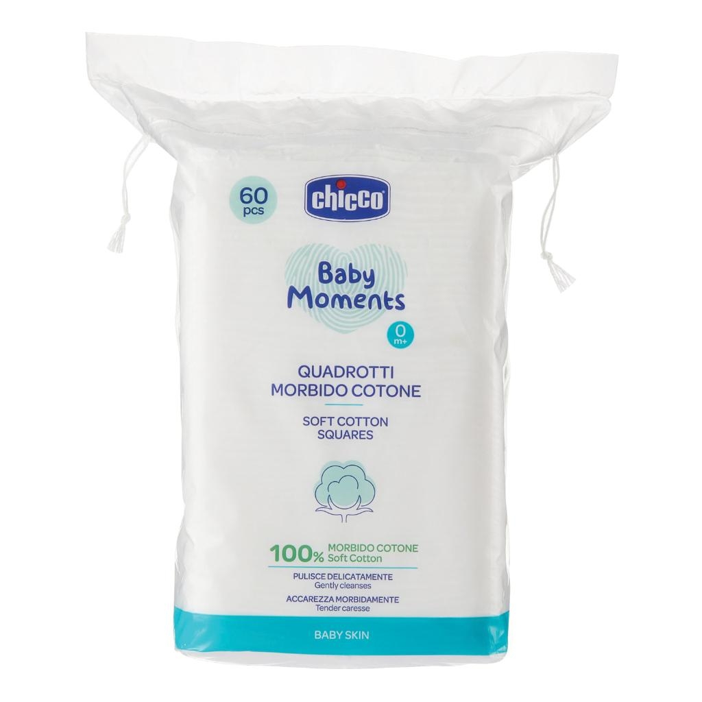 CHICCO BABY MOMENTS QUADROTTI 60 PEZZI