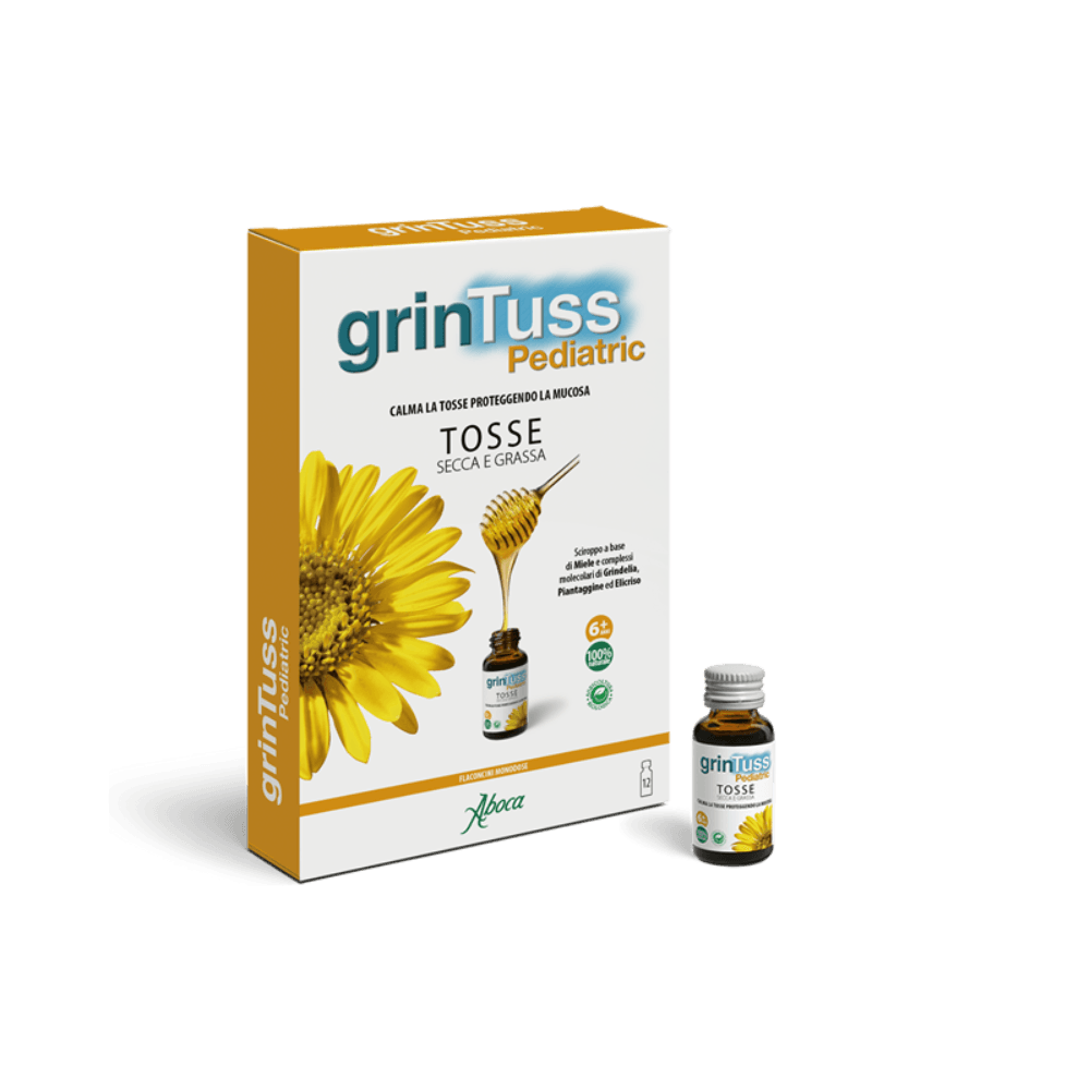 GRINTUSS PEDIATRIC SCIROPPO 12 FLACONCINI
