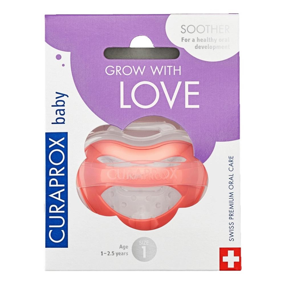CURAPROX BABY SOOTHER CORAL 1