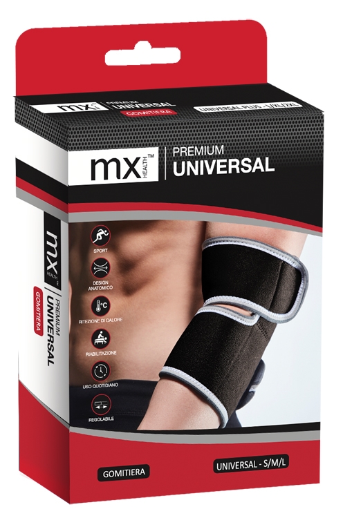 MX HEALTH PISPO GOMITIERA GOMMA SBR MX PREMIUM UNIVERSAL MISURA UNI S/M/L