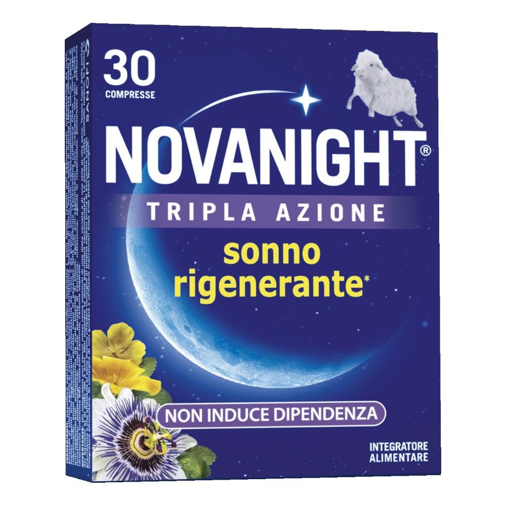 NOVANIGHT 30 COMPRESSE RILASCIO RADIDO NEW