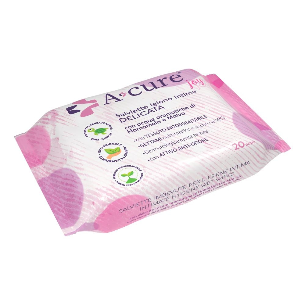 A+CURE IGIENE INTIMA DELICATA 20 SALVIETTE POCKET MAXI