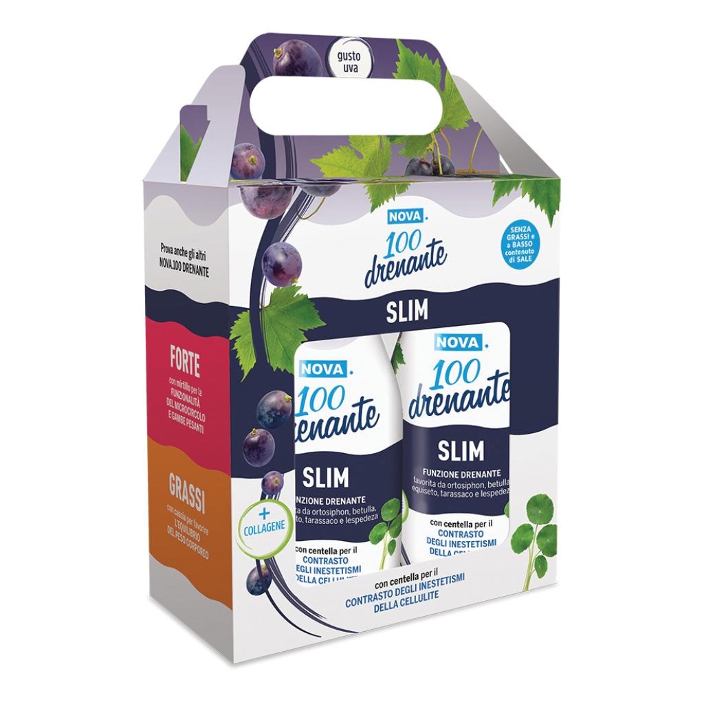 NOVA 100 DRENANTE SLIM UVA BIPACK 2 X 300 ML