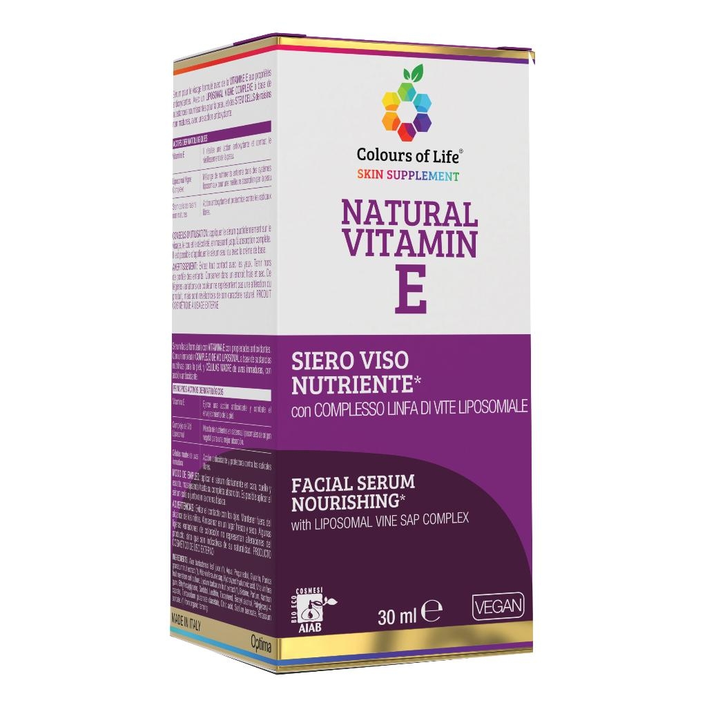 COLOURS OF LIFE NATURAL VITAMIN E SIERO VISO 30 ML