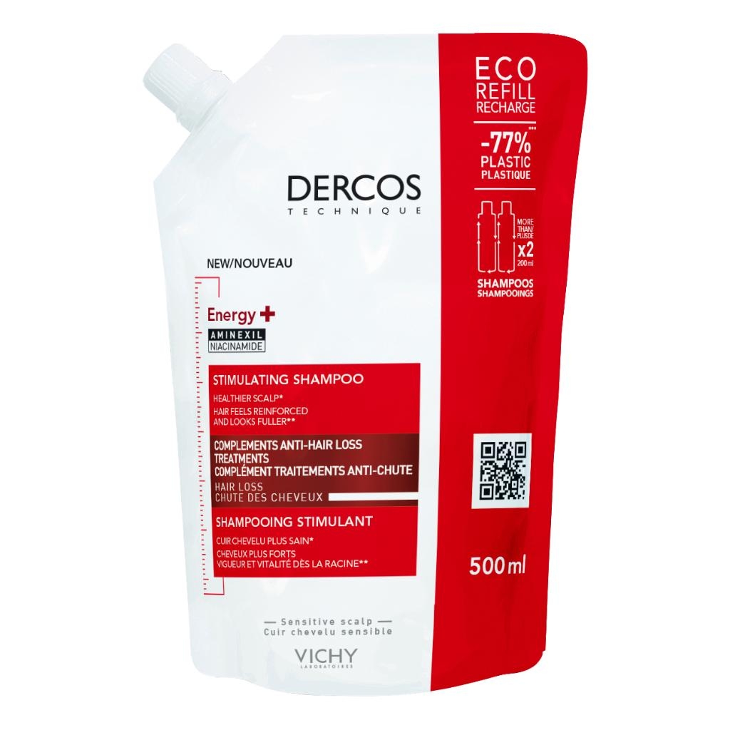 DERCOS ECO RICARICA ENERGIZZANTE 500 ML