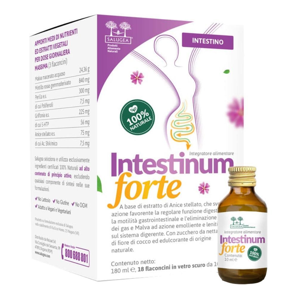 SALUGEA INTESTINUM FORTE 18 FLACONCINI DA 10 ML