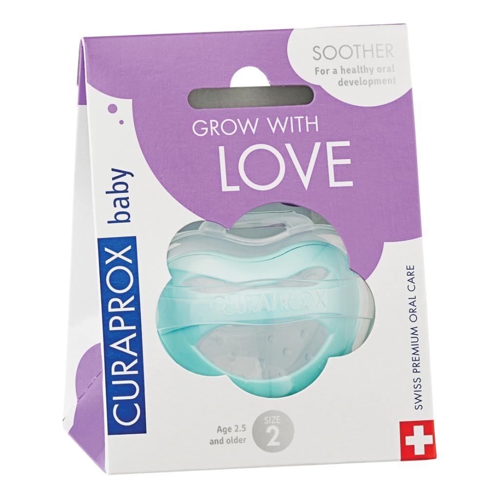 CURAPROX BABY SOOTHER TURQUOISE 2