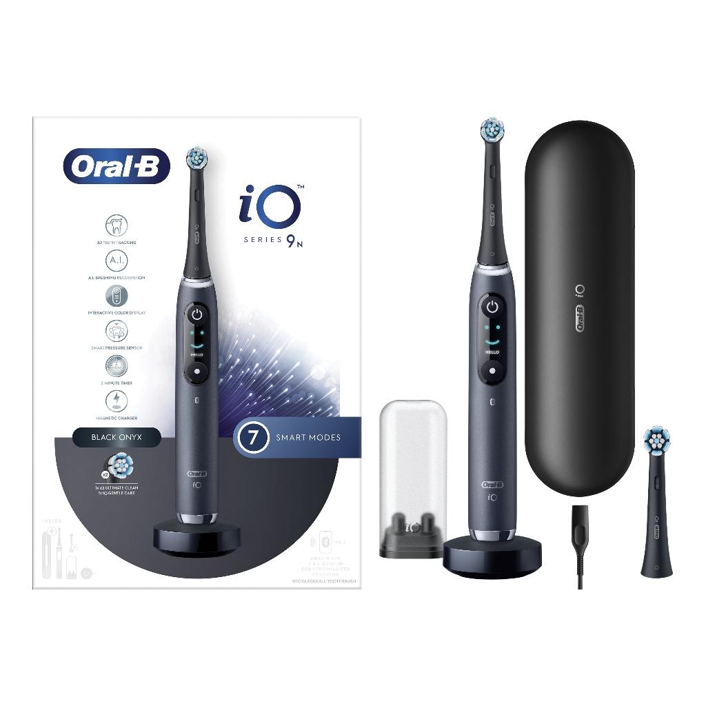 ORAL-B IO 9 BLACK SPAZZOLINO ELETTRICO + 2 REFILL