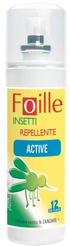 FOILLE INSETTI REPELLENTE ACTIVE 100 ML
