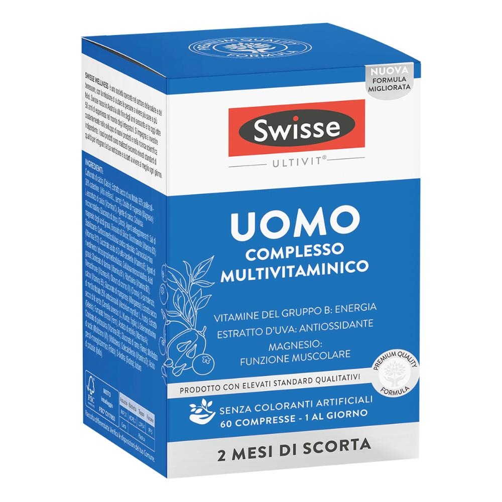 SWISSE MULTIVIT UOMO 60 COMPRESSE