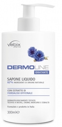 VEBIX DERMOLINE FIORDALISO SAPONE LIQUIDO 300 ML