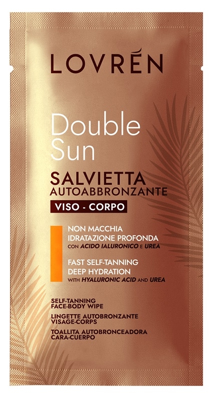 LOVREN SOLAIRE SALVIETTE AUTOABBRONZANTI DOUBLESUN