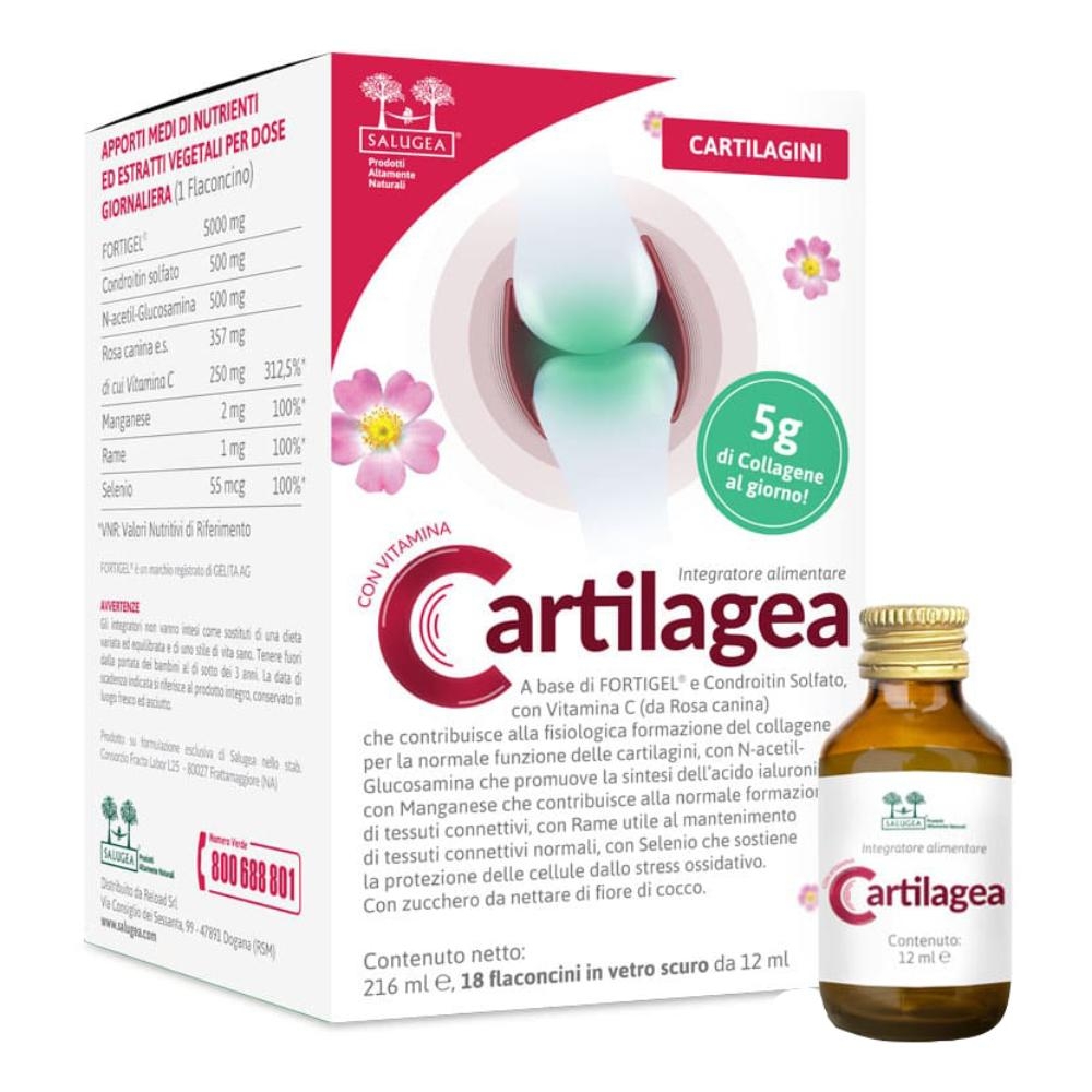 CARTILAGEA SALUGEA 18 FLACONCINI DA 12 ML