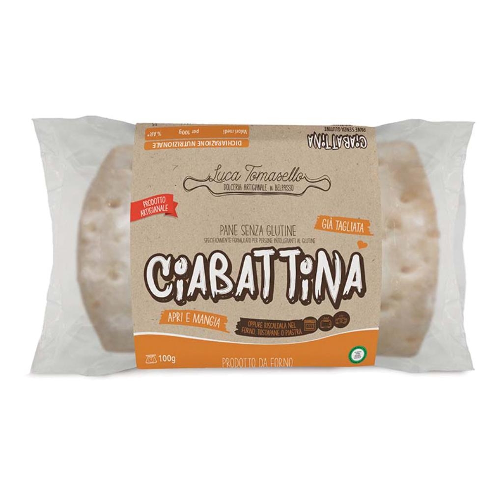 CIABATTINA PANE SENZA GLUTINE 100 G