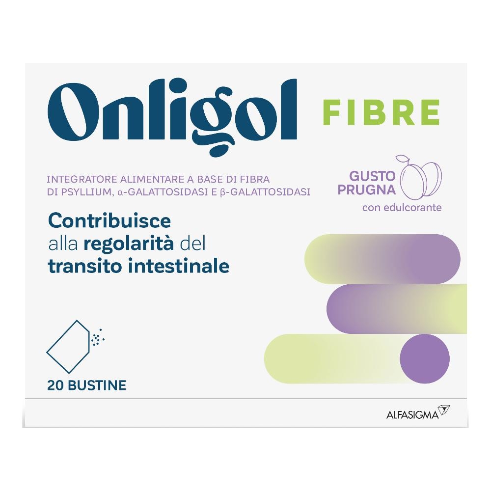 ONLIGOL FIBRE PRUGNA 20 BUSTINE