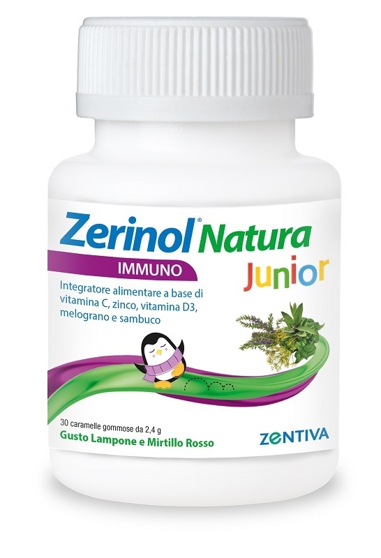 ZERINOL NATURA IMMUNO JUNIOR 30 CARAMELLE GOMMOSE