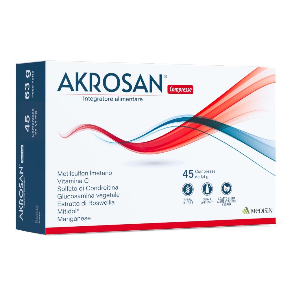 AKROSAN 45 COMPRESSE