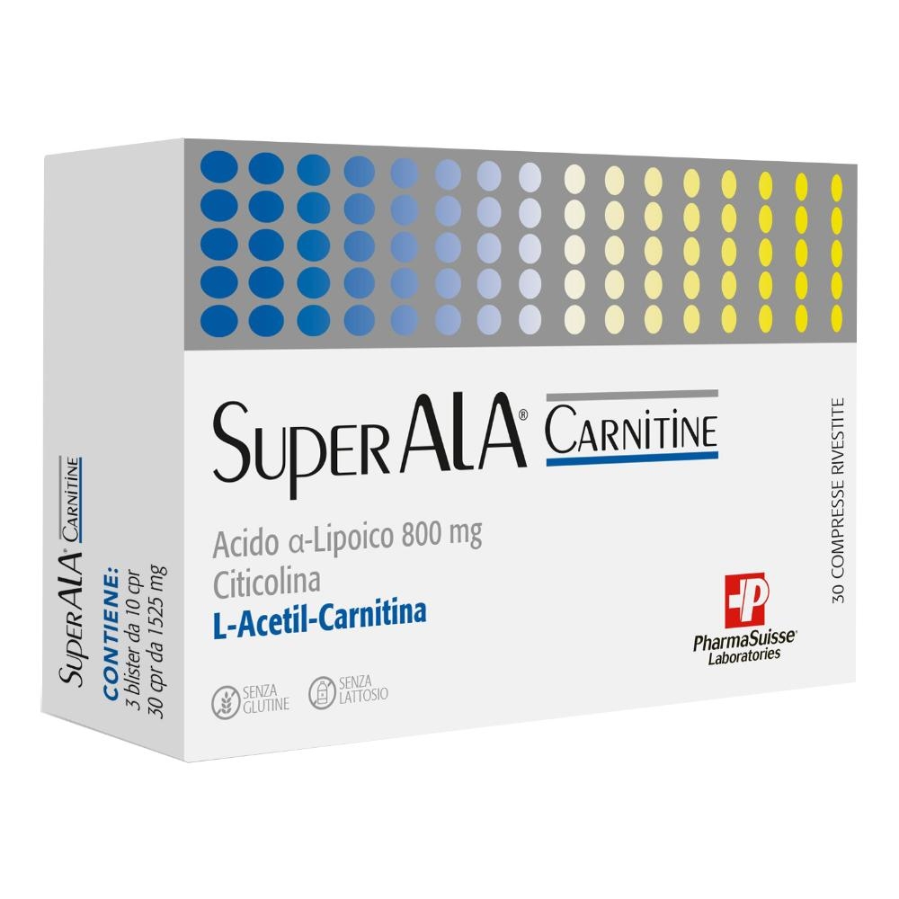 SUPERALA CARNITINE 30 COMPRESSE