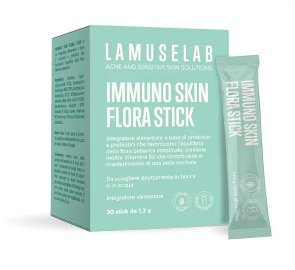 LAMUSELAB IMMUNO SKIN FLORA STICK 30 BUSTINE