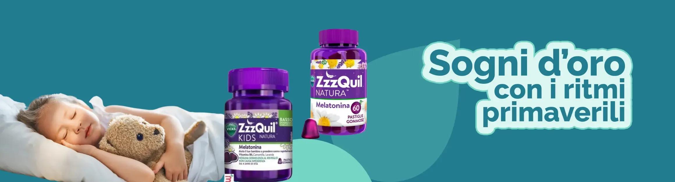 Sonno sereno per i più piccoli con ZzzQuil Natura Kids