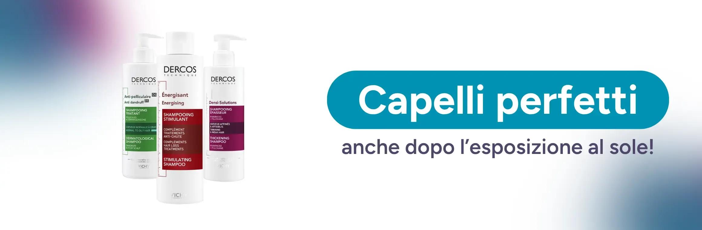 Capelli al sole? Proteggili con Dercos di Vichy