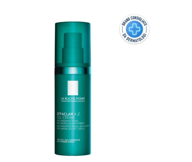 La Roche-Posay Effaclar - A.Z. Gel-Crema con Acido Azelaico Azione Anti-Imperfezioni Anti-Segni e Anti-Rughe, 40ml