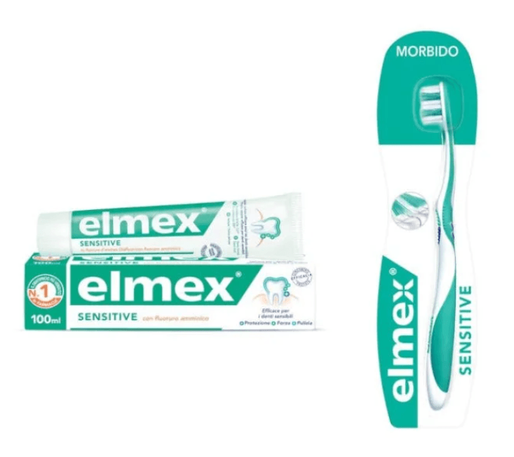 Sensitive Dentifricio + Spazzolino Elmex 100ml