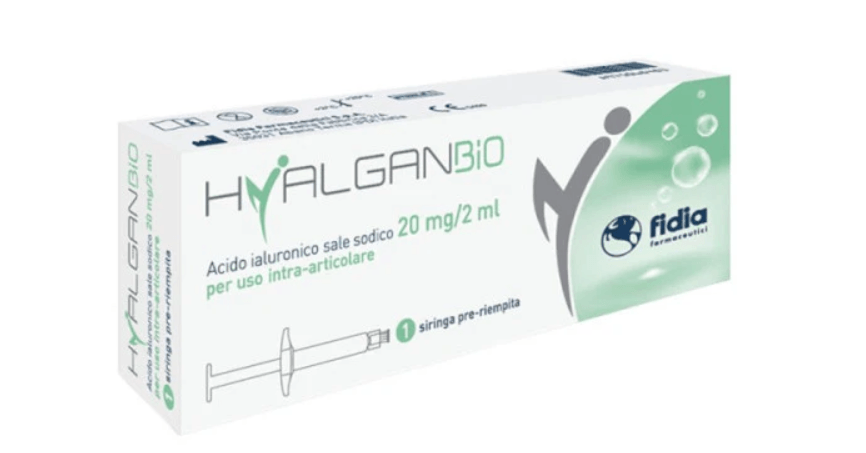 SIRINGA HYALGANBIO INTRA-ARTICOLARE 20MG 2 ML 5 PEZZI