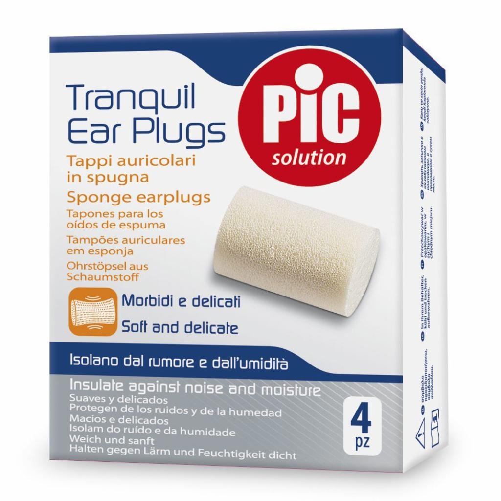TAPPI AURICOLARI TRANQUIL IN SPUGNA 4 PEZZI