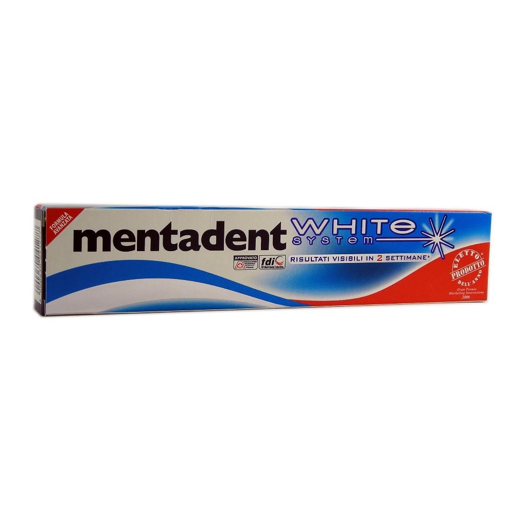 MENTADENT DENTIFRICIO WHITESYSTEM 75 ML