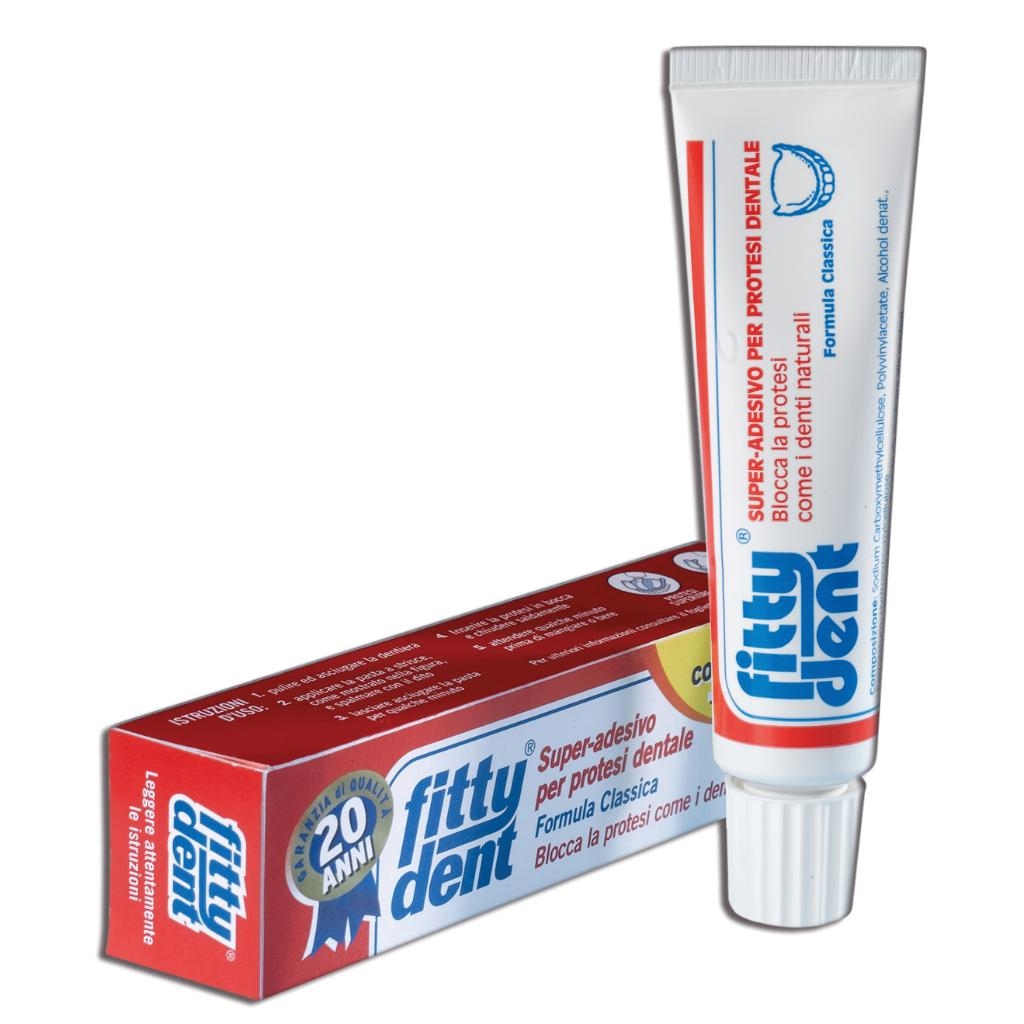 FITTYDENT PASTA CLASSICA SUPER ADESIVO PER PROTESI DENTALE 40 G