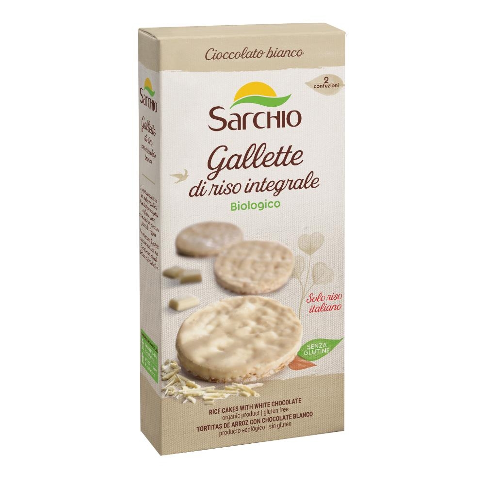 GALLETTE RISO CIOCCOLATO BIANCO 100 G