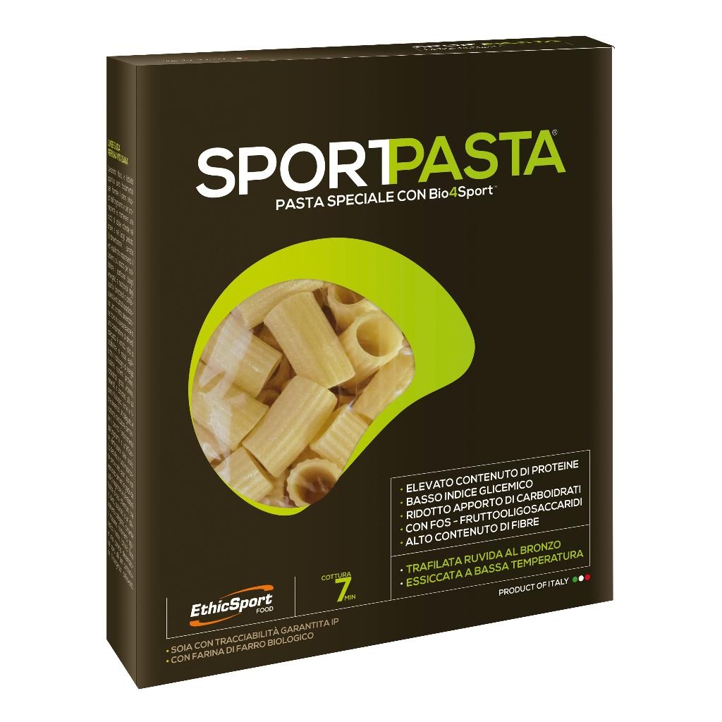 ETHICSPORT SPORTPASTA MEZZI RIGATONI CON BIO4SPORT 300 G