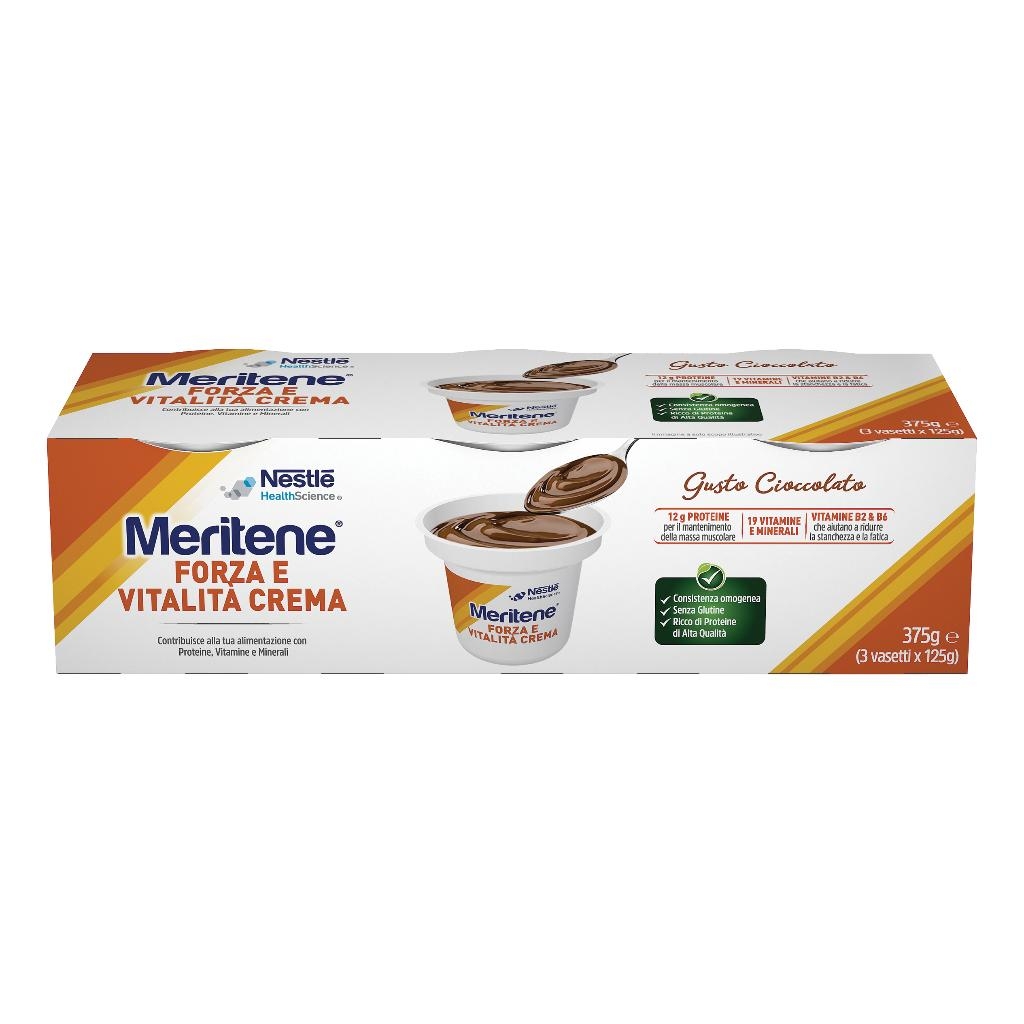 MERITENE CREMA CIOCCOLATO 3 VASETTI X 125 G