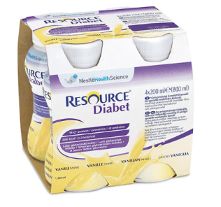 RESOURCE DIABET PLUS VANIGLIA 4 X 200 ML