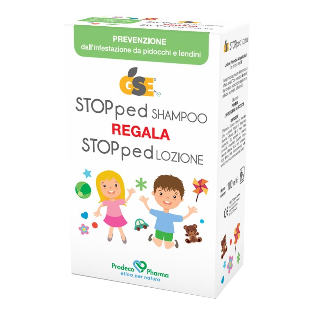 GSE STOPPED SHAMPOO 150ML + GSE STOPPED LOZIONE 100ML IN OMAGGIO