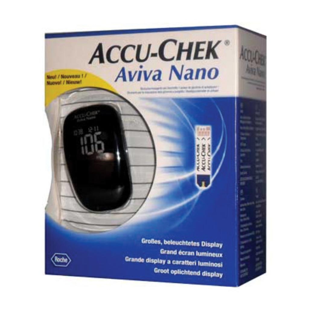 GLUCOMETRO ACCU-CHEK AVIVA NANO KIT