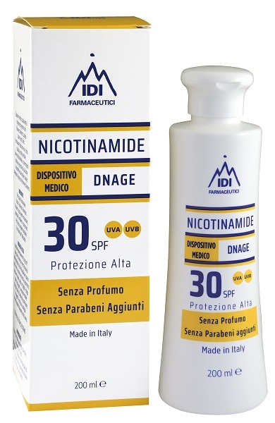 NICOTINAMIDE DNAGE 30SPF PROTEZIONE ALTA 200 ML