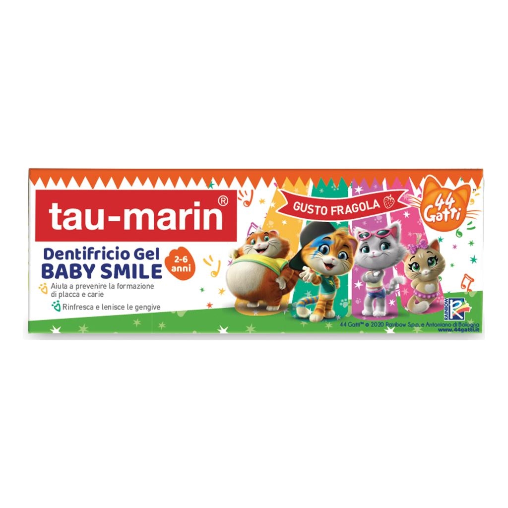 TAU MARIN DENTIFRICIO GEL BABY 2-6 ANNI 50 ML GUSTO FRAGOLA