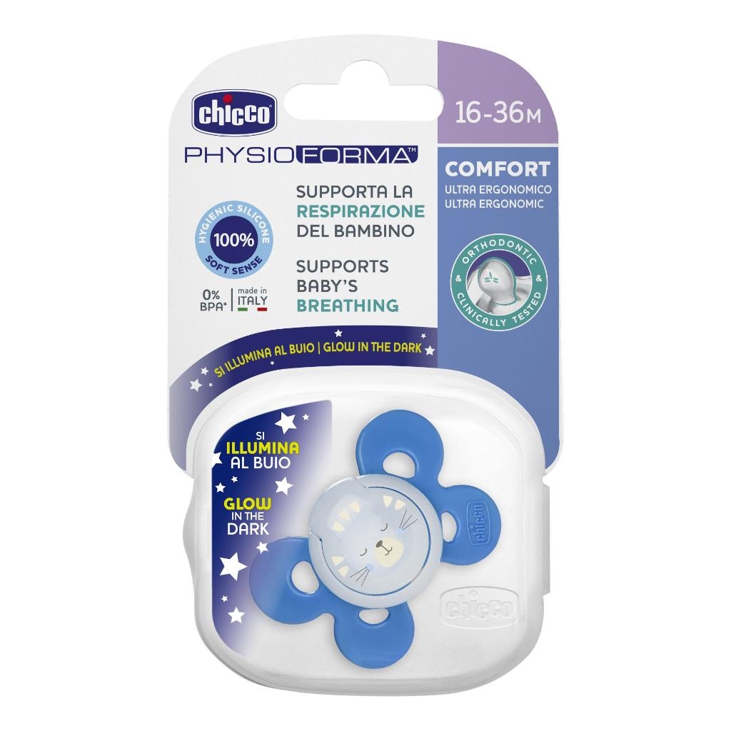 CHICCO SUCCHIETTO COMFORT LUMI IN SILICONE G 16-36 MESI
