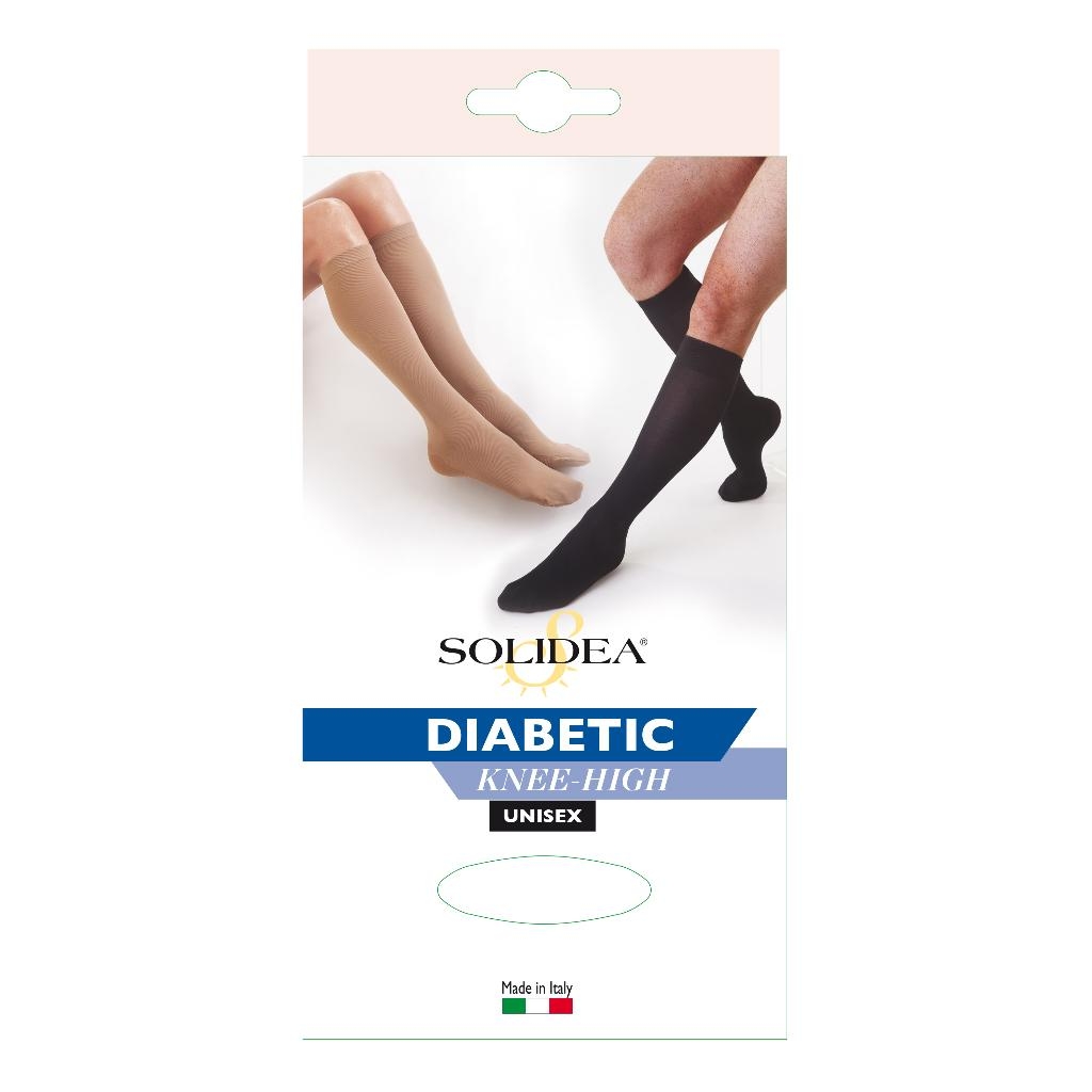 DIABETIC KNEE-HIGH NERO 2-M