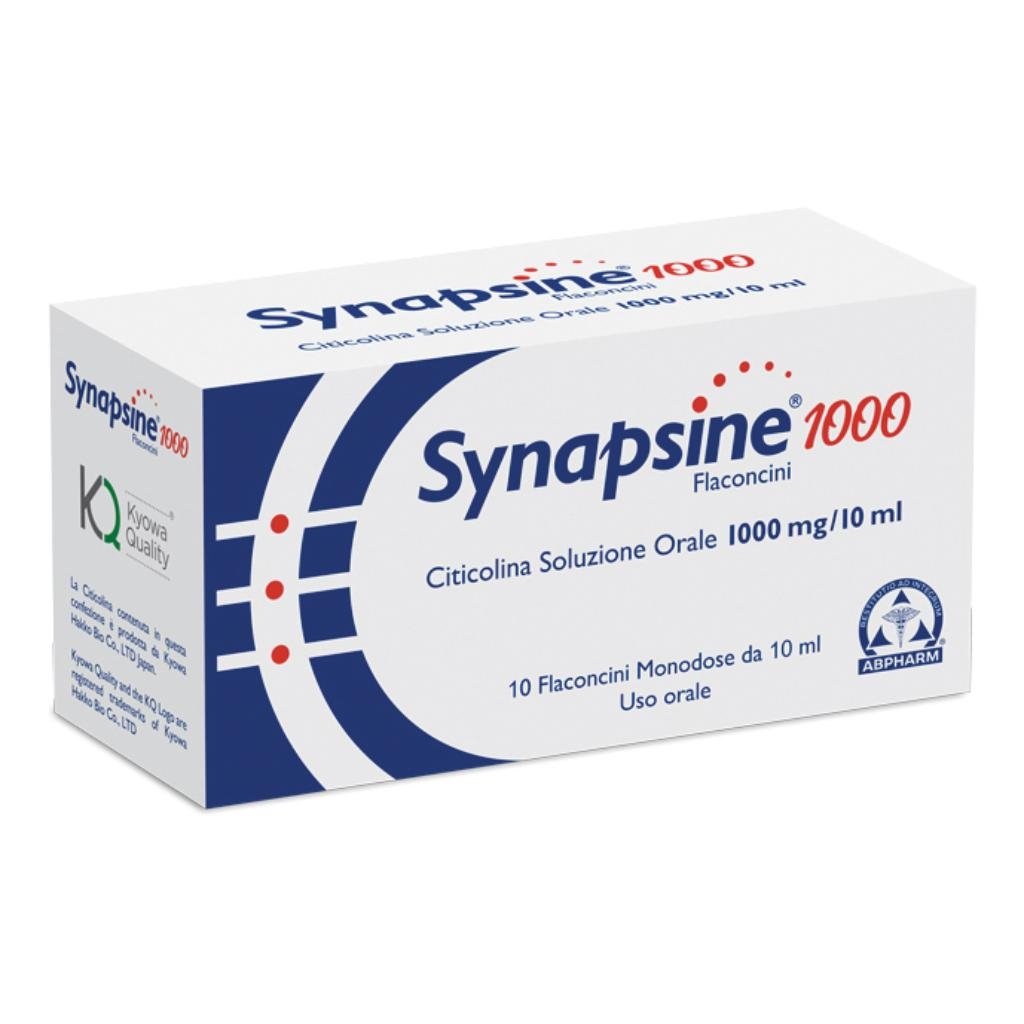 SYNAPSINE 1000 10 FLACONCINI 10 ML