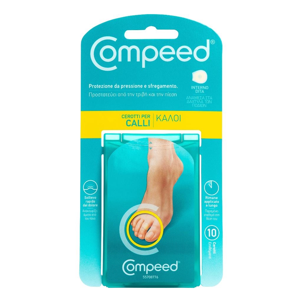 COMPEED CEROTTI PER CALLI INTERNO DITA 10 PEZZI