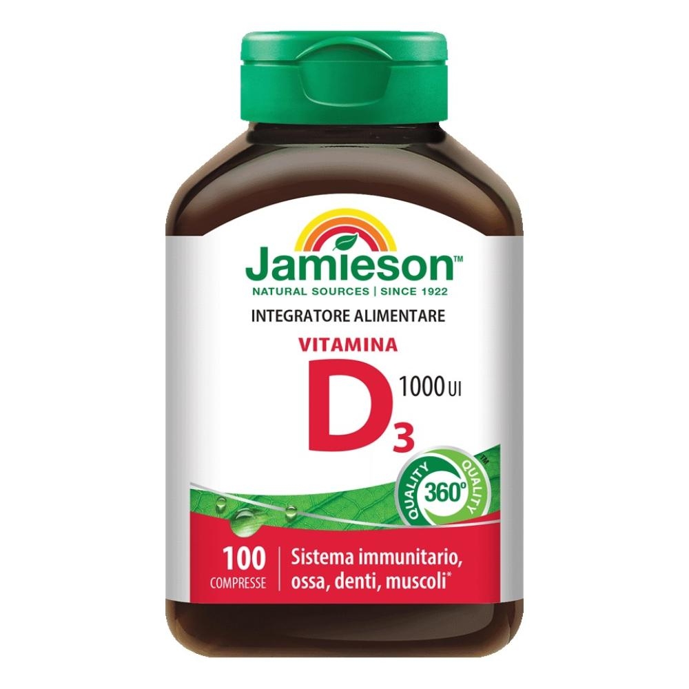 JAMIESON VITAMINA D3 1000 100 COMPRESSE