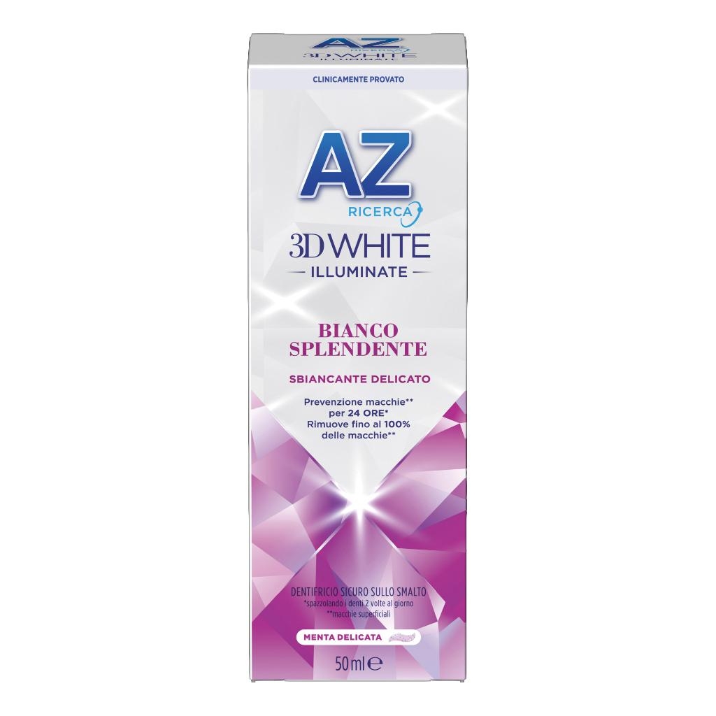 AZ 3D WHITE DENTIFRICIO ILLUMINANTE BIANCO SPLENDENTE 50 ML