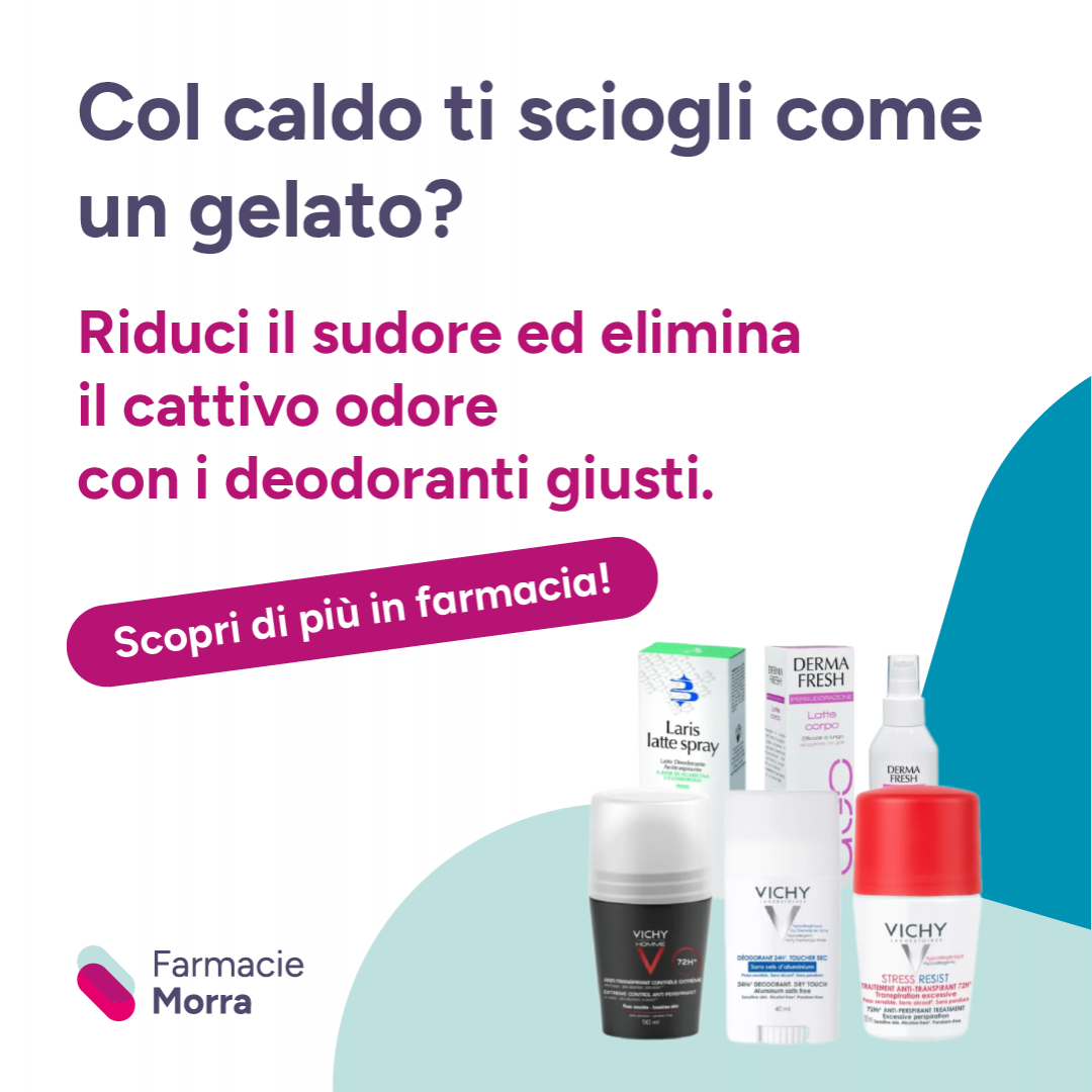 Rimedi contro il sudore