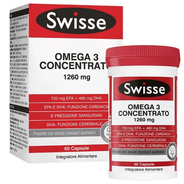 SWISSE OMEGA 3 CONC 60CPS