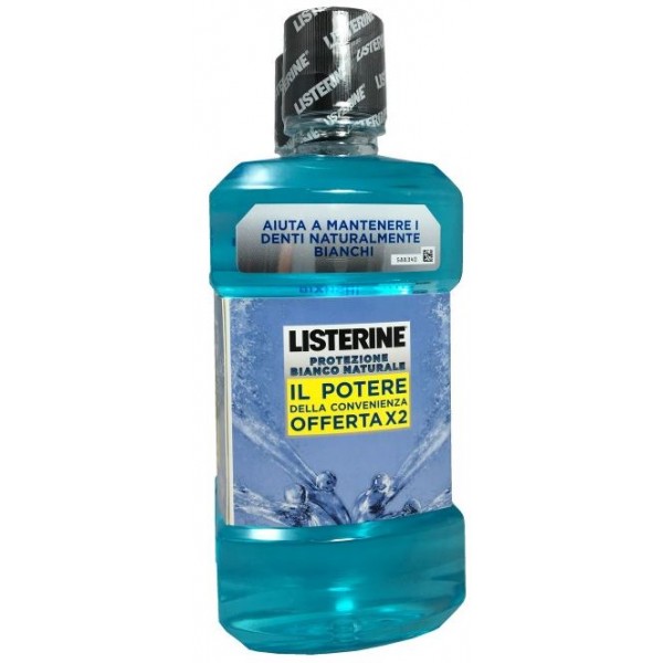 LISTERINE PROT BI NAT 2X500ML